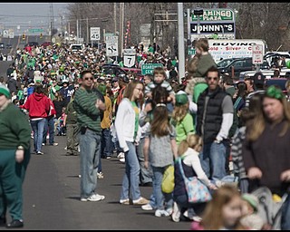 3.15.2009
Market Street during the 31st annual Mahoning Valley St. Patrick's Day Parade.
