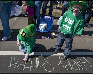 3.15.2009
Market Street during the 31st annual Mahoning Valley St. Patrick's Day Parade.
