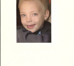 This picture of BRENDEN HALL, 8, was taken by Grandma Carol Hall-Cox of Poland. He is the son of Eric Hall of Boardman and Christie Marks of Fort Irwin, Calif.