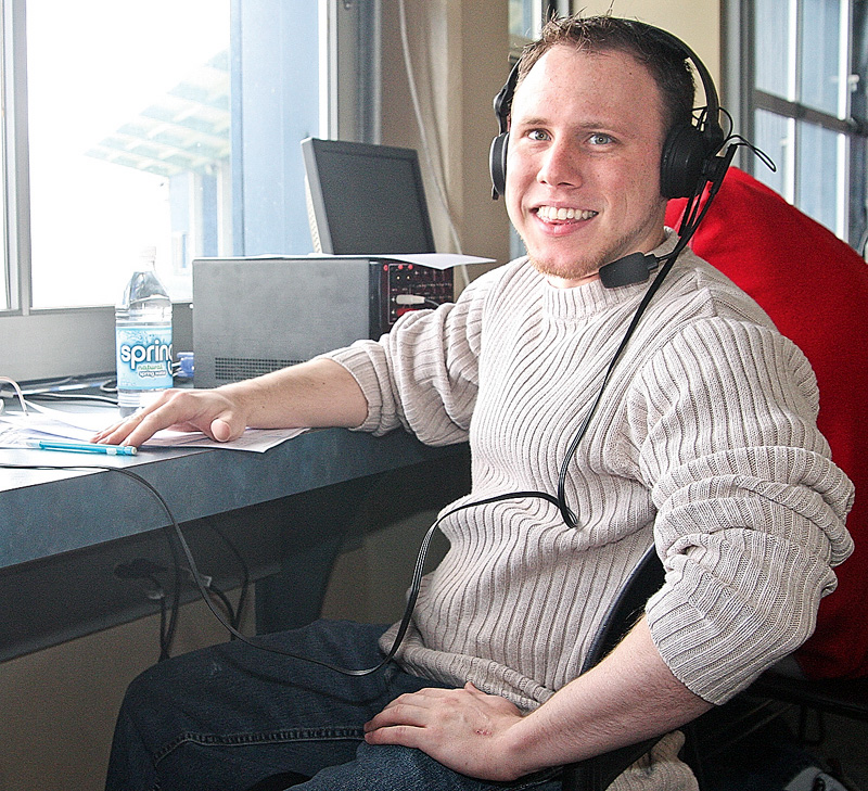 Hubbard native Ryan Gasser has become the official voice for both the YSU baseball and softball teams doing live broadcasts over the university&#8217;s Internet connections.
