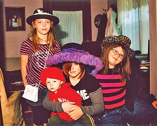 CHEROKEE and WYATT INGRAM (8 and 16 months old), KYRSTIN BRADFORD, 16, and HOPE INGRAM, 9, all of Struthers, are the grandchildren of Ray and Sue Bradford, also of Struthers.