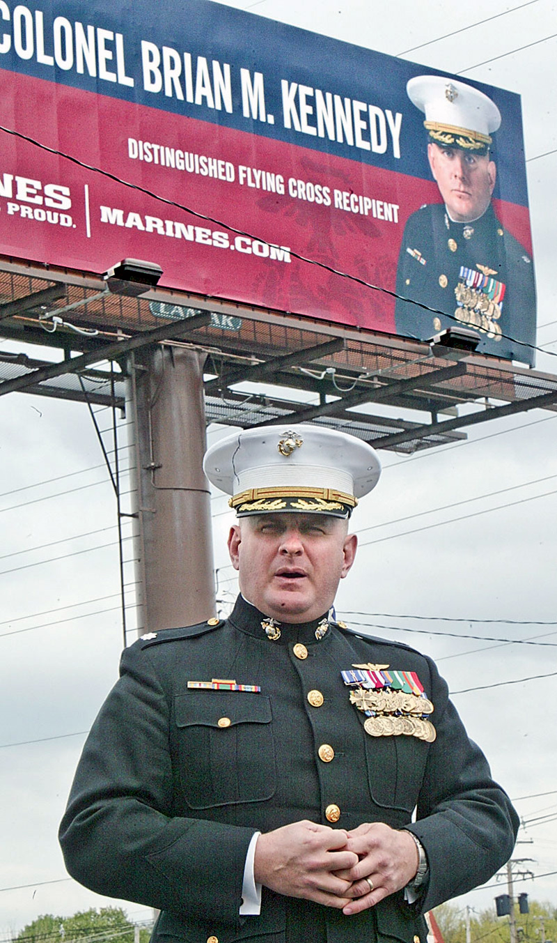 Marine Lt. Col. Brian Kennedy