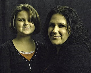 Melissa Kerchak, 33, and Mikaela McKenzie, 8, both of Girard.