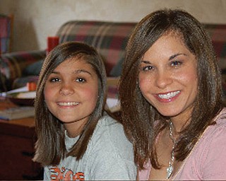 Stephanie Caruso, 32, and Haley Caruso, 13, of Mineral Ridge.