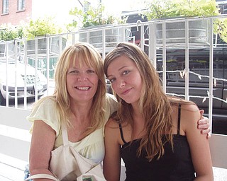 Marsha Karzmer, 57, of Boardman and her daughter, Carly Karzmer, 22, of New York City.