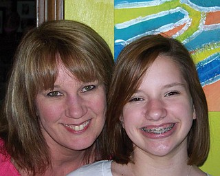 Cathy, 45, and Samantha, 12, Janis of Boardman.