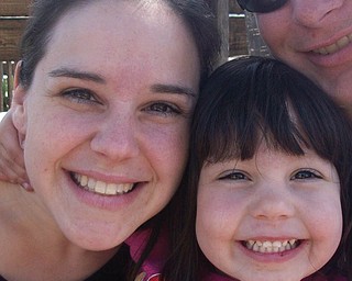 Kari Smith, 27, of Belpre, and McKenzy Smith, 3.