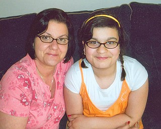 Denise Rubano, 44, and Marissa Latcheran,13, of Niles.