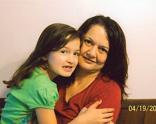 Debbie Pezzenti, 43, and Stacey Pezzenti, 6 1/2, of Youngstown.