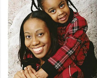 Kelly Clinkscale, 27, and Kiara Reynolds, 4, of Austintown.