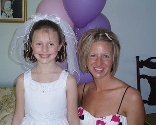 Allison Carroll, 28, and Mackenzie Carroll, 8, of Lisbon.