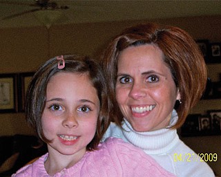 Julie Foutty, 37, and Caroline Foutty, 9, of North Lima.