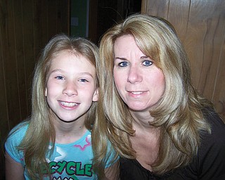 Wendy Pillsbury, 41, and Reanna Bell, 9, of East Palestine.