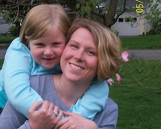 Melanie Scott, 30, and Emily Scott, 6, of Columbiana.