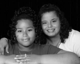 Randi Russell, 36, and Ja’Lyn Russell, 13, of Youngstown.