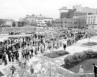 ‘RAW LIVE’ LINE: Hundreds of wrestling fans line up at the Covelli Centre in downtown Youngstown to get into the WWE’s “Raw Live” show. The show Saturday night featured John Cena and Batista. According to Covelli Centre director Eric Ryan, the show drew approximately 7,000 patrons. It ranks as the first sellout for the newly named downtown arena. It was formerly known as the Chevrolet Centre.