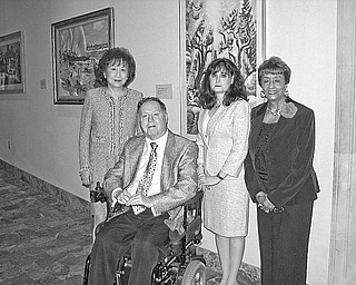 <p>Special to The Vindicator</p>
<p>READY FOR GALA: Looking forward to a gala party they have helped arrange in celebration of the 90th anniversary of The Butler Institute of American Art are, from left, Florence Wang, Bill Buchman, Rebecca M. Gerson, and Juanita F. Williams, members of the steering committee. </p>