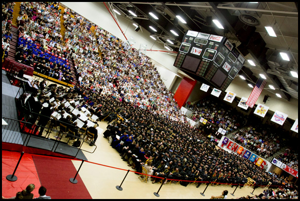 Youngstown State University's Undergraduate Commencement, Saturday May 16, 2009.