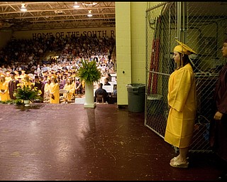 6.13.2009
South Range commencement ceremony for the Class of 2009 in the school's gymnasium on Saturday afternoon.
