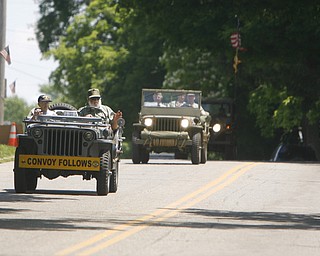 THE convoy of the MVPA 2009 Transcontinental Motor Convoy arrives in East Palestine Monday afternoon - robertkyosay