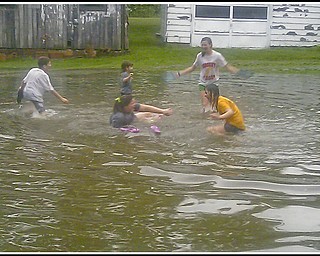 6.17.2009
Flooding in Ellsworth, Ohio.
Photo provided to The Vindicator by Joanne Simon.