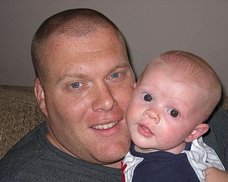 Victor Berlon Jr., 30, and Victor III, 5 months, of Youngstown.
