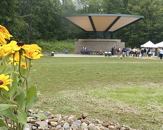 The Dedication of the Nature & Art Stage at the beach at Lake Milton State Park- robertkyosay