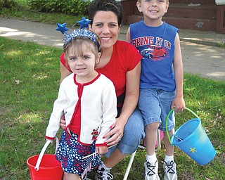 From left, Catherine, Wendy and Christopher Janciga are all of Boardman.