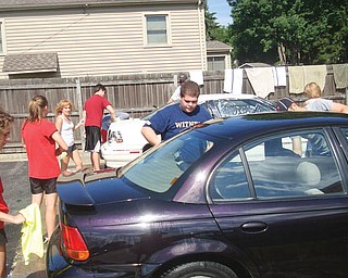 <p>Special to The Vindicator</p>
<p>MISSION POSSIBLE: Members of St. Nicholas Parish Youth Group washed cars from 9 a.m. to 2 p.m. on Saturday at the Auto Zone on Youngstown-Poland Road to raise funds for a mission trip to help with the Hurricane Katrina 2009 Reconstruction Season in New Orleans. </p>