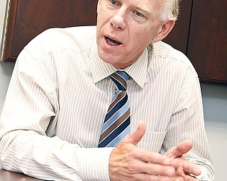 Forum Health president and chief executive officer Walter Pishkur at Hillside Hospital in Howland.