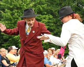 Dancing to Big Bad Voodoo Daddy, Sunday, July 19, 2009 at the Judge Morley Pavilion in the Mill Creek Metro Parks. The performance was part of the 7UP Summerfest Series at the mill Creek MetroParks.