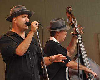Scotty Morris and Dirk Shumaker of Big Bad Voodoo Daddy