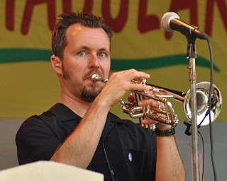 Glen "The Kid" Marhevka of Big Bad Voodoo Daddy