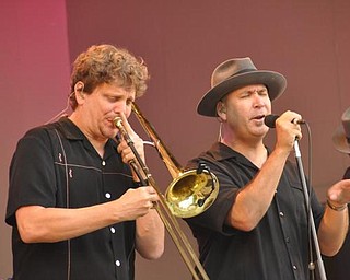 Alex Henderson and Scotty Morris of Big Bad Voodoo Daddy