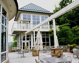 The fountain area is part of Beecher Terrace.