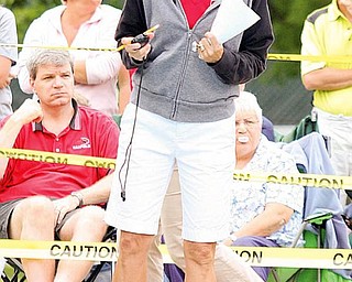 Head coach Andrea Linelli during the swim meet at Canfield Swim and Tennis Club.