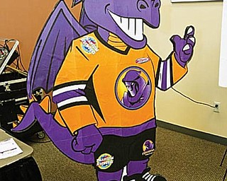 New mascot for Youngstown Phantoms. wd lewis
