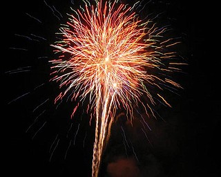 This picture of Youngstown's fireworks on July 4 was taken by David Windsor II of Poland.