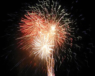 Fireworks at Celebrate Poland Independence Day Celebration in June, taken by David Windsor.