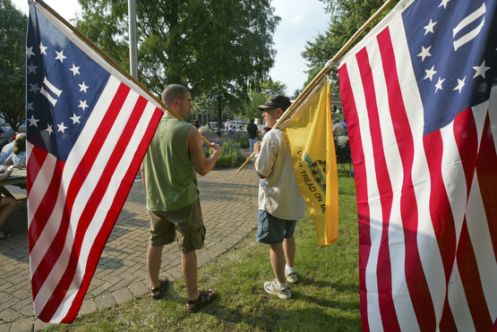 Tea Party, Canfield Green Friday August 14, 2009