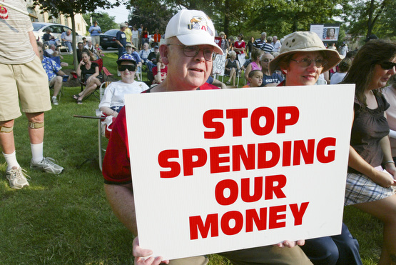 Tea Party, Canfield Green Friday August 14, 2009