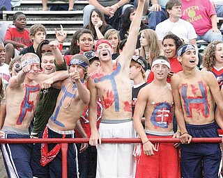 FITCH - CHANEY - Fitch fans during their game Friday night. - Special to The Vindicator/Nick Mays