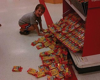 This picture came into us with no identification, but it was just too cute to pass up. He's a little guy with a big problem