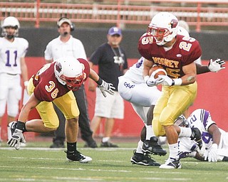 In this file photo, #25 Ray Vinopal is seen playing for Cardinal Mooney.