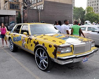 Car and bike show at Lucky Penny's Family Reunion. Sponsored by 101.9 JAMZ. Sunday, Sept. 6, 2009.