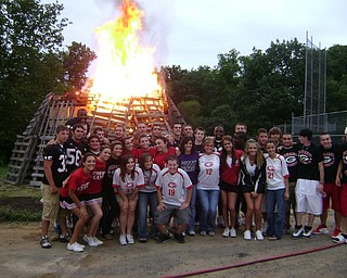 The Girard senior fall athletes in all sports