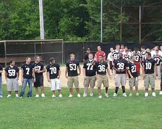 The Girard senior fall athletes in all sports