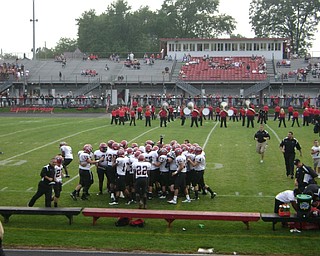 The Girard senior fall athletes in all sports