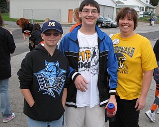 McDonald at Mineral Ridge Blitz Tailgate Party. Sept. 11, 2009.