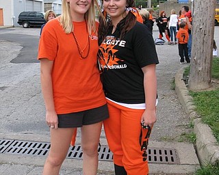 McDonald at Mineral Ridge Blitz Tailgate Party. Sept. 11, 2009.